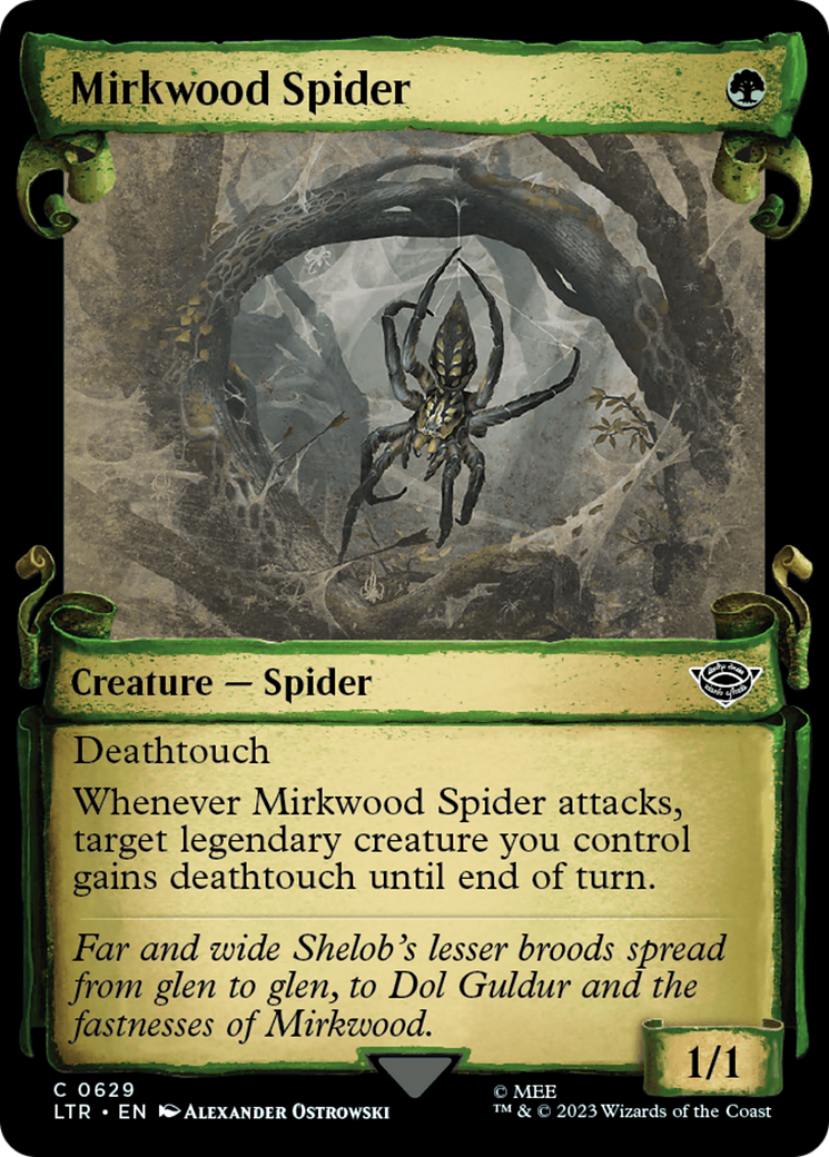 Mirkwood Spider [The Lord of the Rings: Tales of Middle-Earth Showcase Scrolls] | All Aboard Games