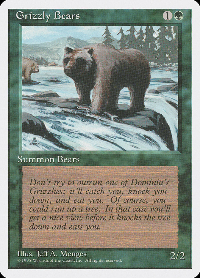 Grizzly Bears [Fourth Edition] | All Aboard Games