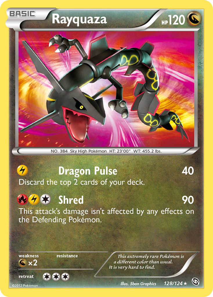 Rayquaza (128/124) [Black & White: Dragons Exalted] | All Aboard Games