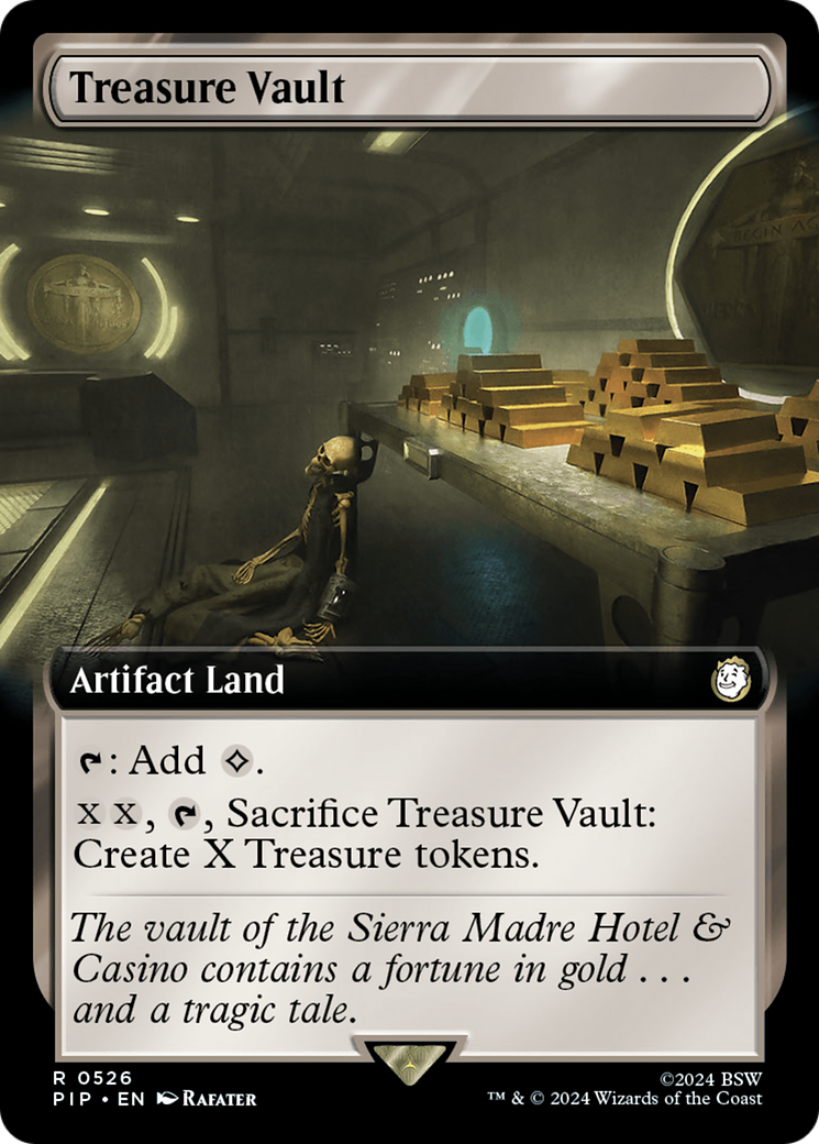 Treasure Vault (Extended Art) [Fallout] | All Aboard Games