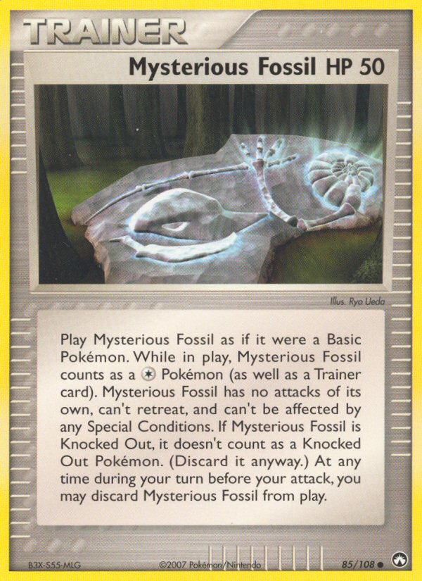 Mysterious Fossil (85/108) [EX: Power Keepers] | All Aboard Games