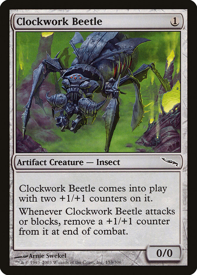 Clockwork Beetle [Mirrodin] | All Aboard Games