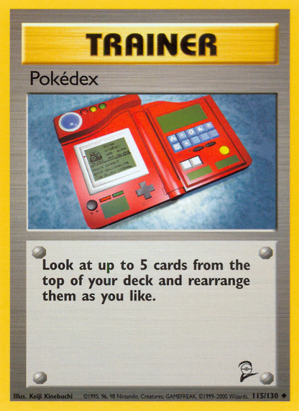 Pokedex (115/130) [Base Set 2] | All Aboard Games