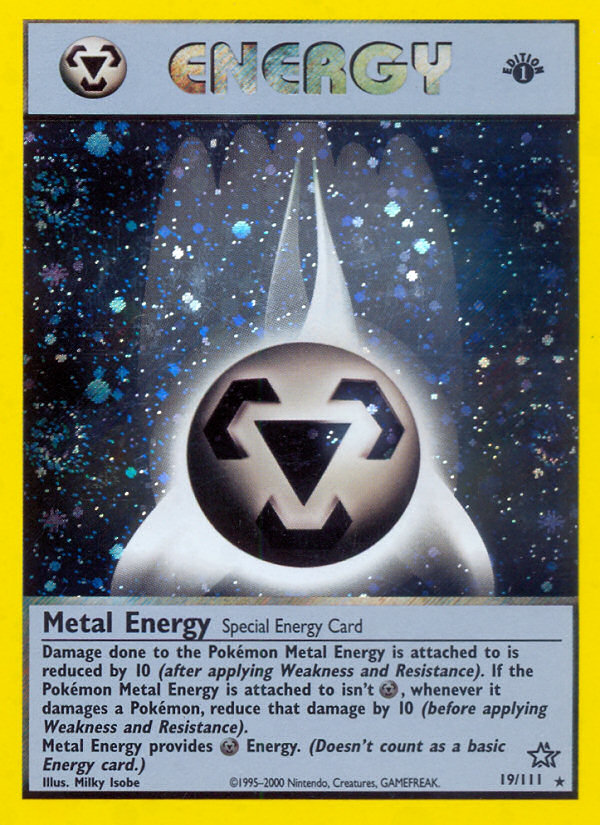 Metal Energy (19/111) [Neo Genesis 1st Edition] | All Aboard Games