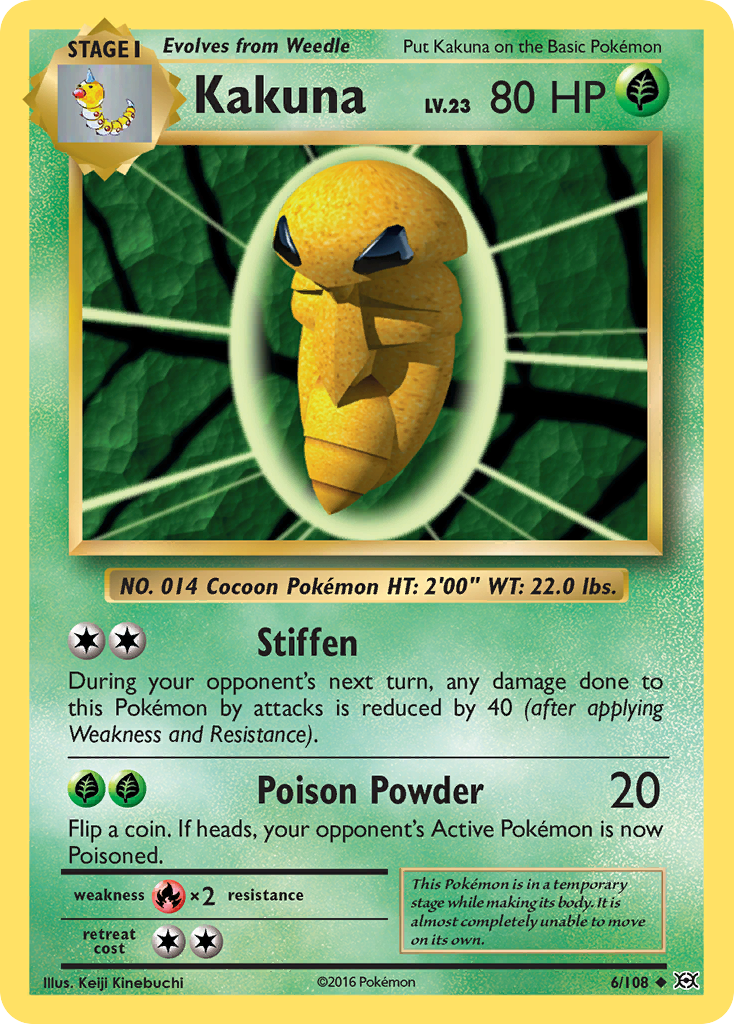 Kakuna (6/108) [XY: Evolutions] | All Aboard Games