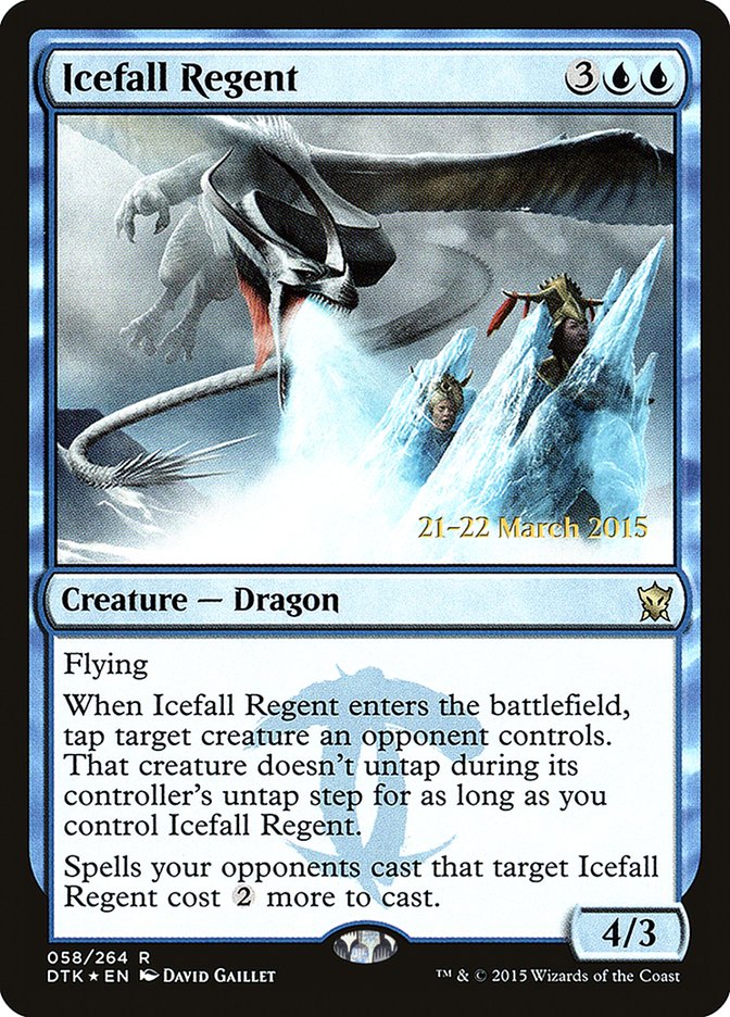 Icefall Regent  [Dragons of Tarkir Prerelease Promos] | All Aboard Games