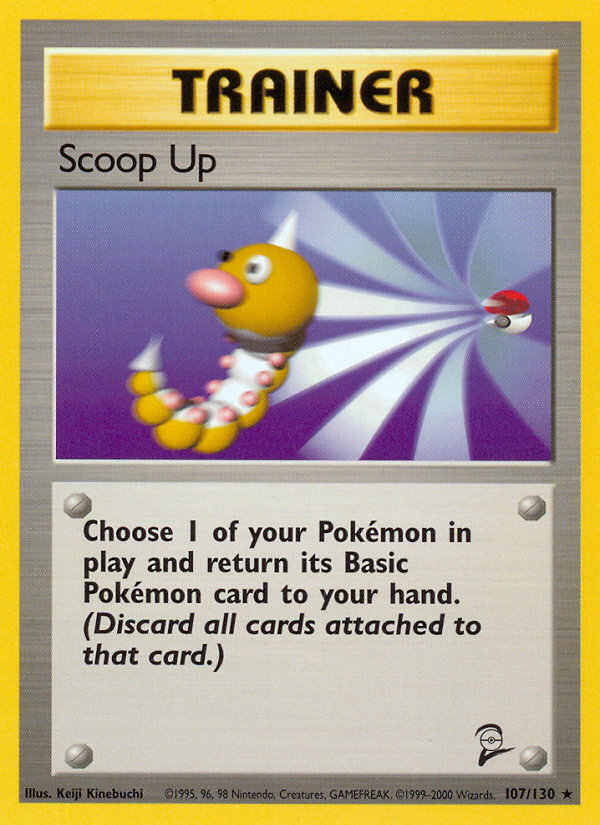 Scoop Up (107/130) [Base Set 2] | All Aboard Games