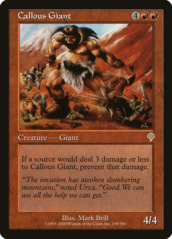 Callous Giant [Invasion] | All Aboard Games