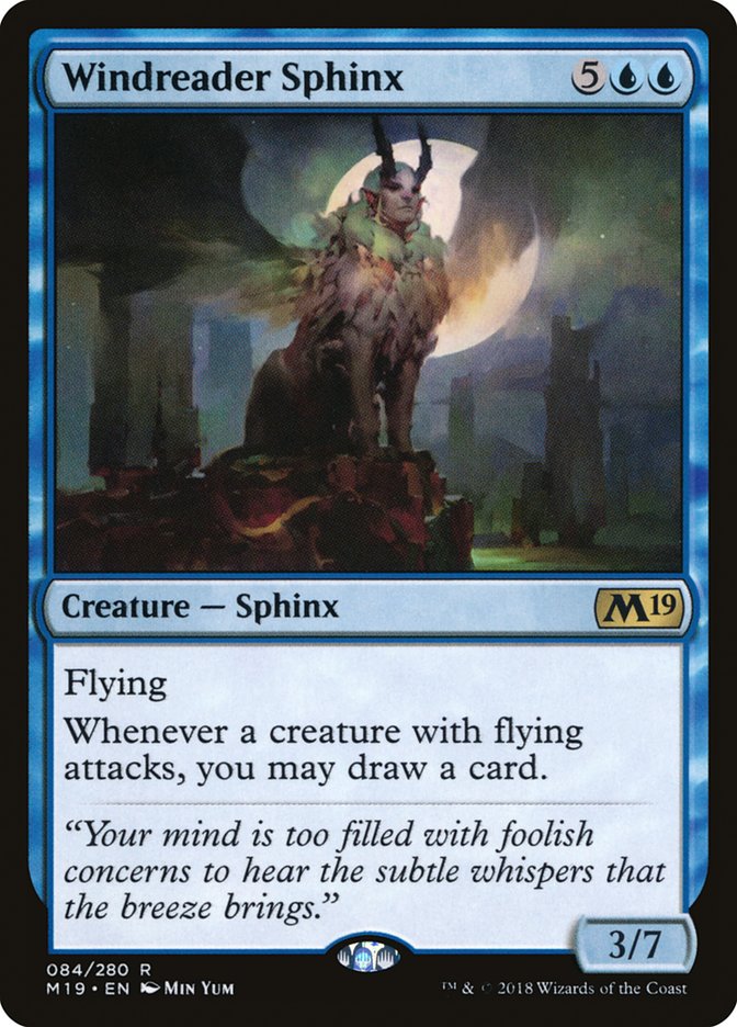 Windreader Sphinx [Core Set 2019] | All Aboard Games