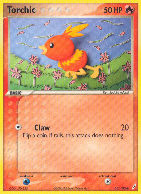 Torchic (65/100) [EX: Crystal Guardians] | All Aboard Games