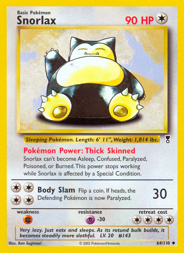 Snorlax (64/110) [Legendary Collection] | All Aboard Games