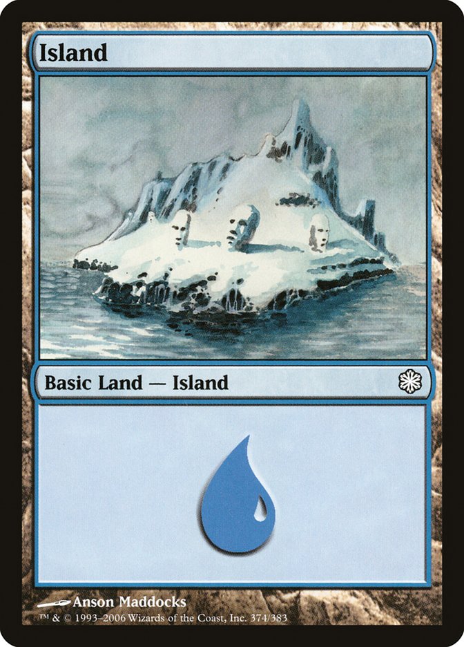 Island (374) [Coldsnap Theme Decks] | All Aboard Games