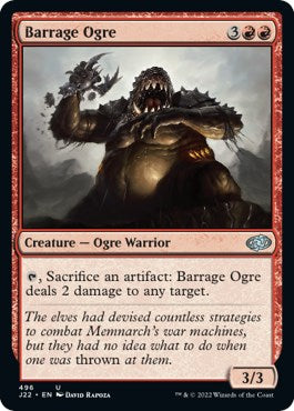Barrage Ogre [Jumpstart 2022] | All Aboard Games