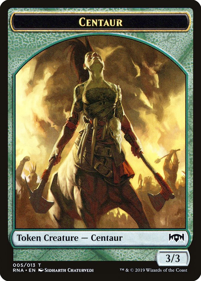 Centaur [Ravnica Allegiance Tokens] | All Aboard Games