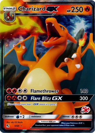 Charizard GX (9/68) [Battle Academy 2020] | All Aboard Games