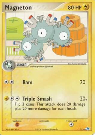 Magneton (5/10) [EX: Trainer Kit - Latios] | All Aboard Games