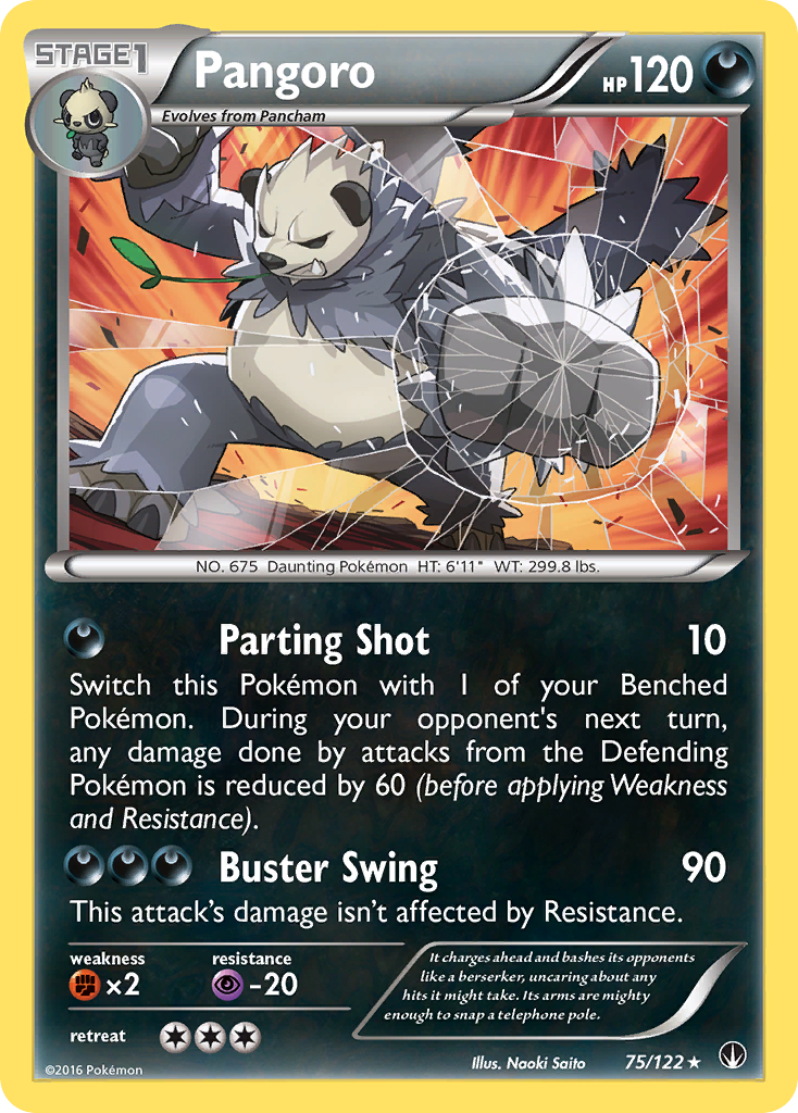 Pangoro (75/122) [XY: BREAKpoint] | All Aboard Games