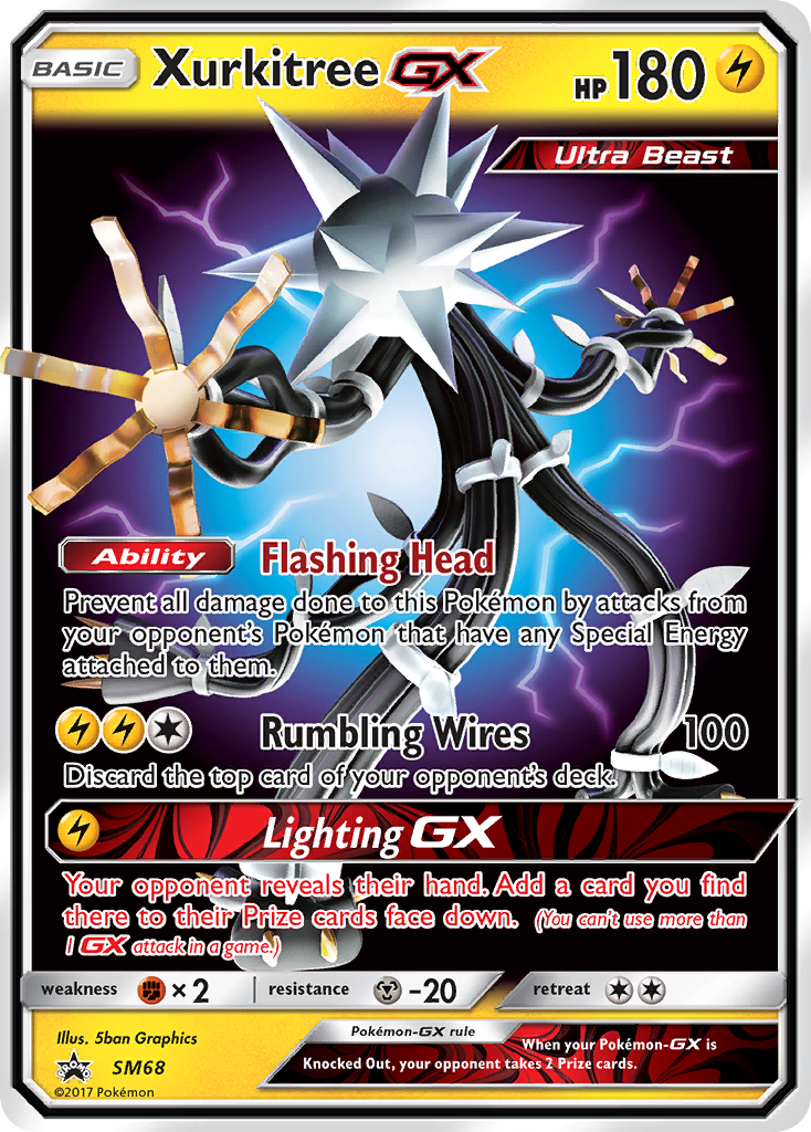 Xurkitree GX (SM68) [Sun & Moon: Black Star Promos] | All Aboard Games