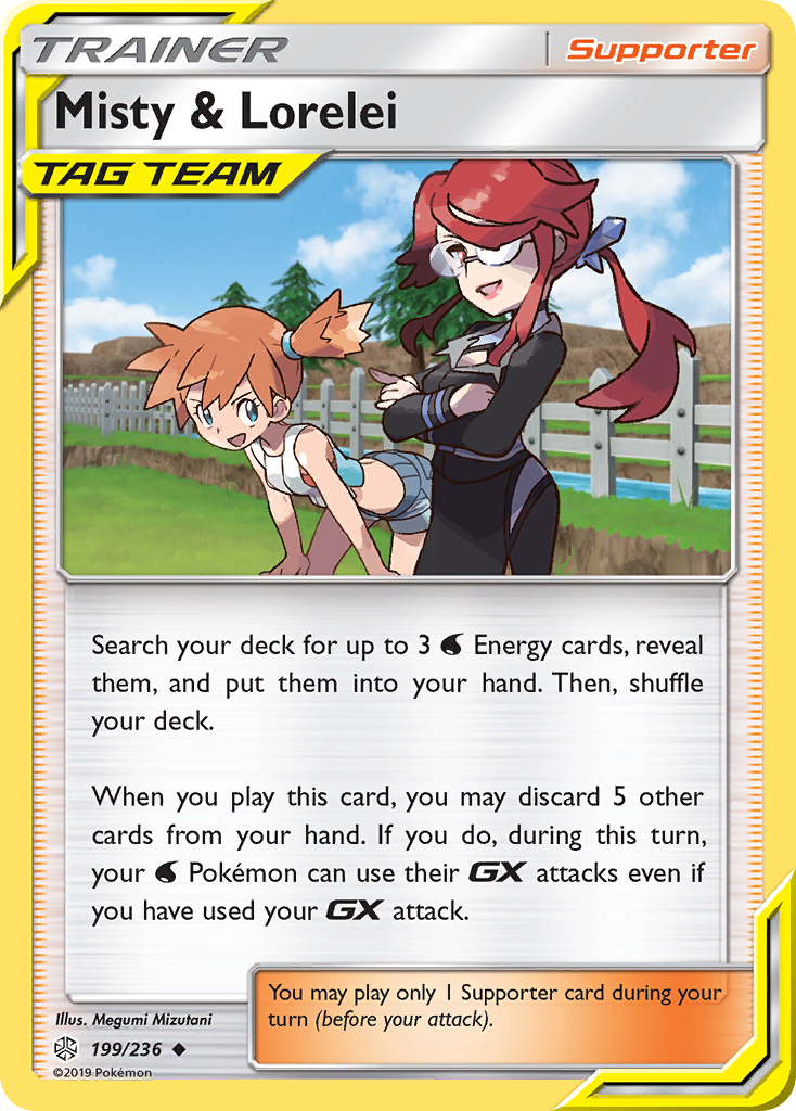 Misty & Lorelei (199/236) [Sun & Moon: Cosmic Eclipse] | All Aboard Games