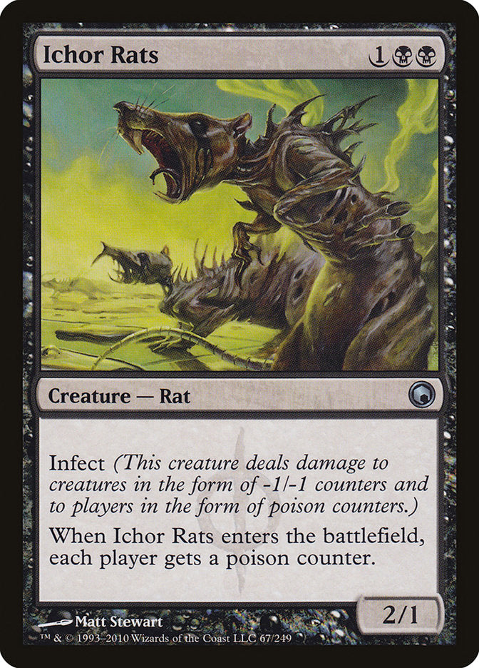 Ichor Rats [Scars of Mirrodin] | All Aboard Games