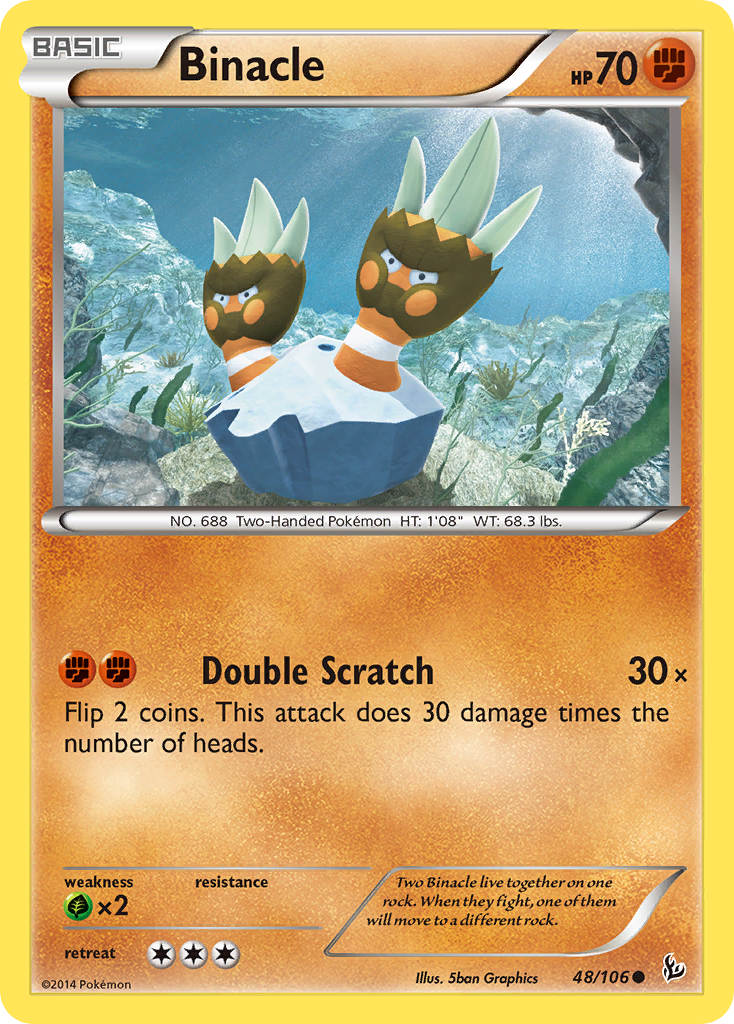 Binacle (48/106) [XY: Flashfire] | All Aboard Games