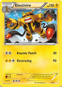 Electivire (25/30) [XY: Trainer Kit 3 - Pikachu Libre] | All Aboard Games