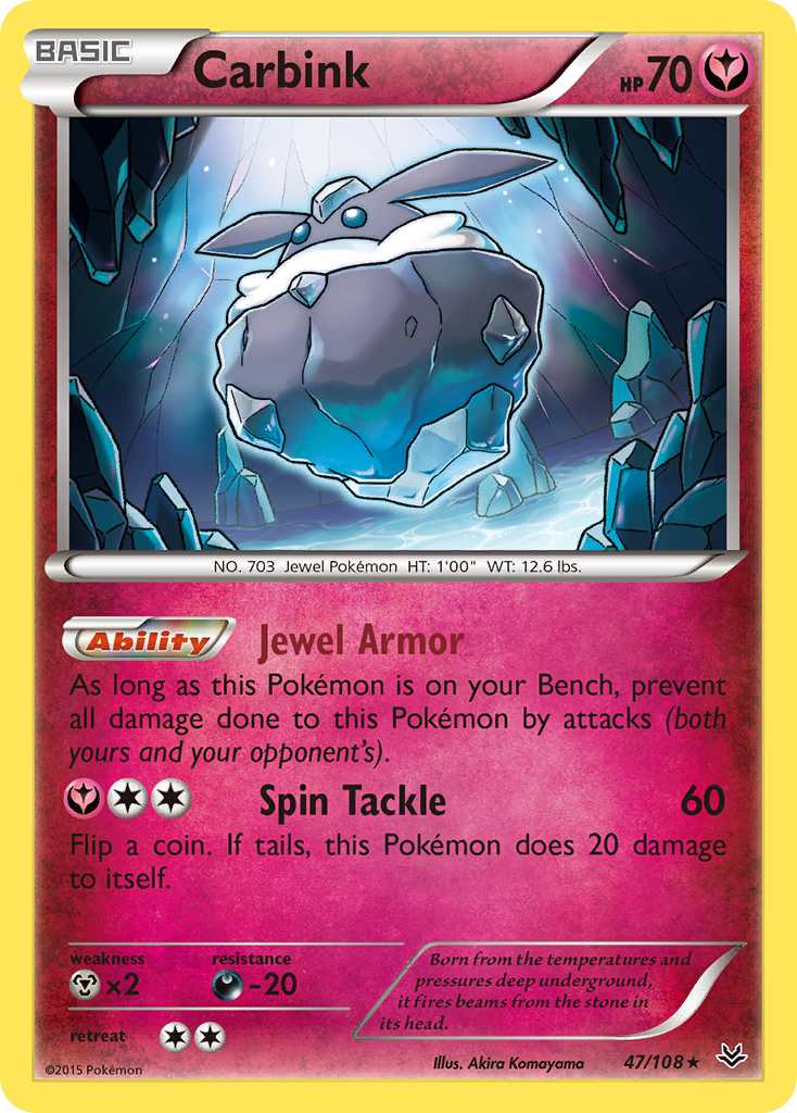 Carbink (47/108) [XY: Roaring Skies] | All Aboard Games