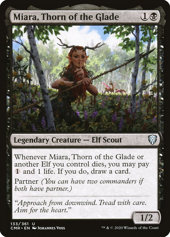 Miara, Thorn of the Glade [Commander Legends] | All Aboard Games
