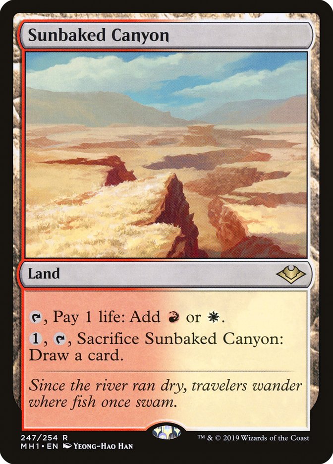 Sunbaked Canyon [Modern Horizons] | All Aboard Games