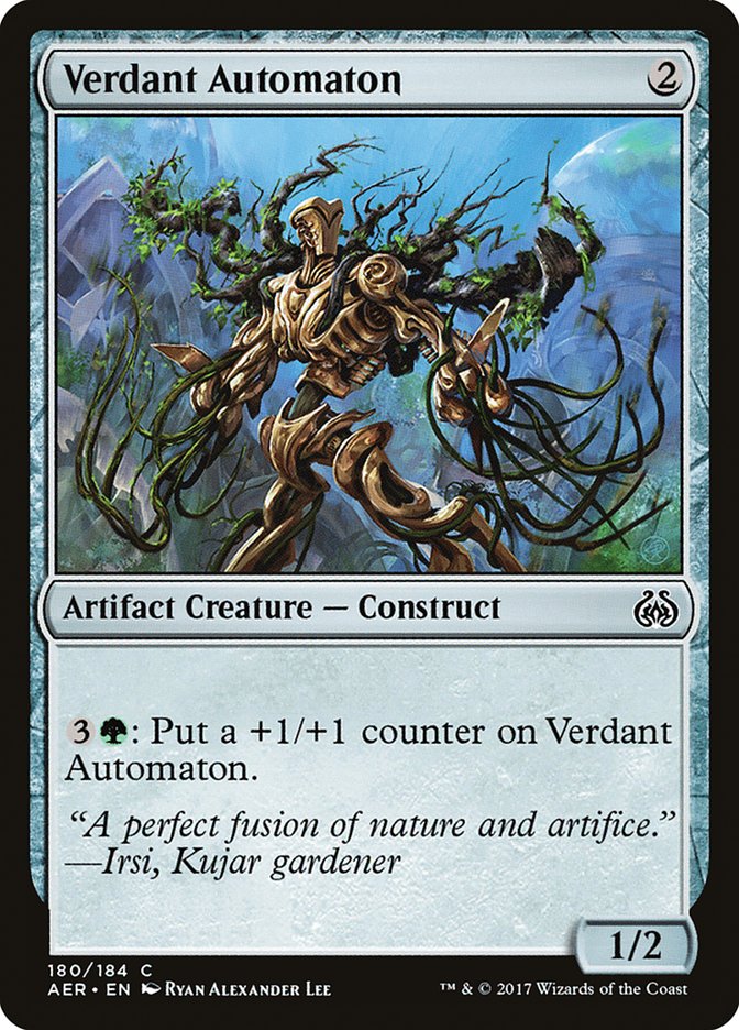 Verdant Automaton [Aether Revolt] | All Aboard Games