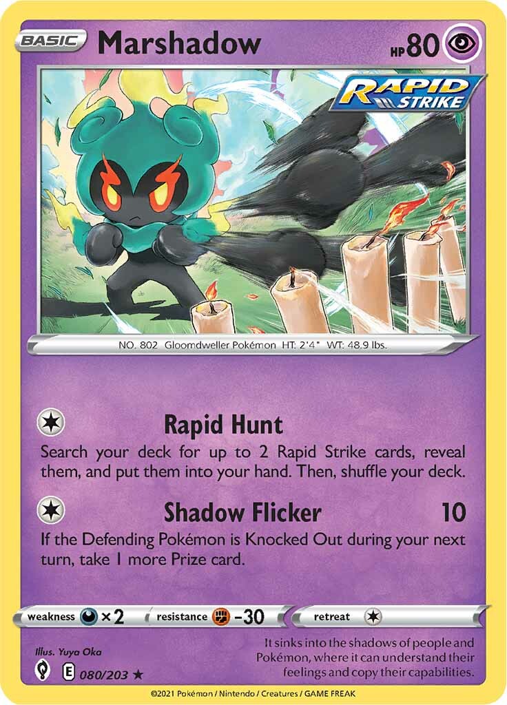 Marshadow (080/203) [Sword & Shield: Evolving Skies] | All Aboard Games