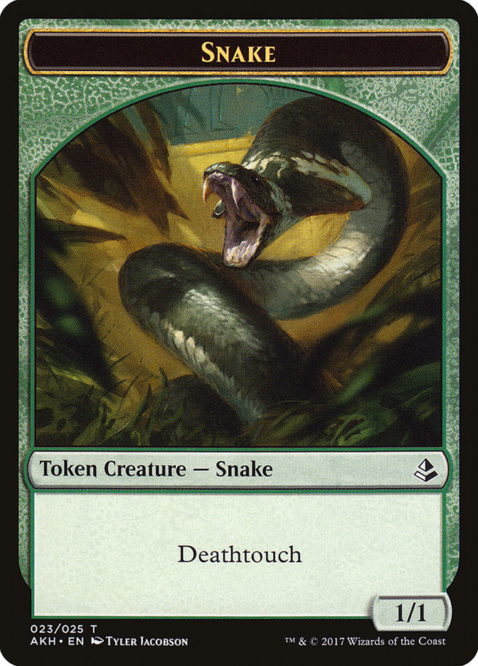 Snake [Amonkhet Tokens] | All Aboard Games