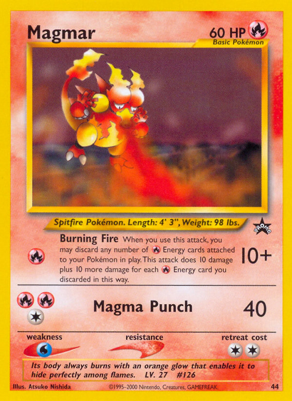 Magmar (44) [Wizards of the Coast: Black Star Promos] | All Aboard Games