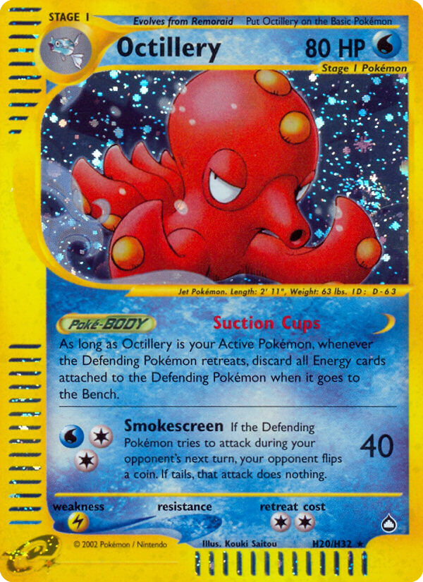 Octillery (H20/H32) [Aquapolis] | All Aboard Games