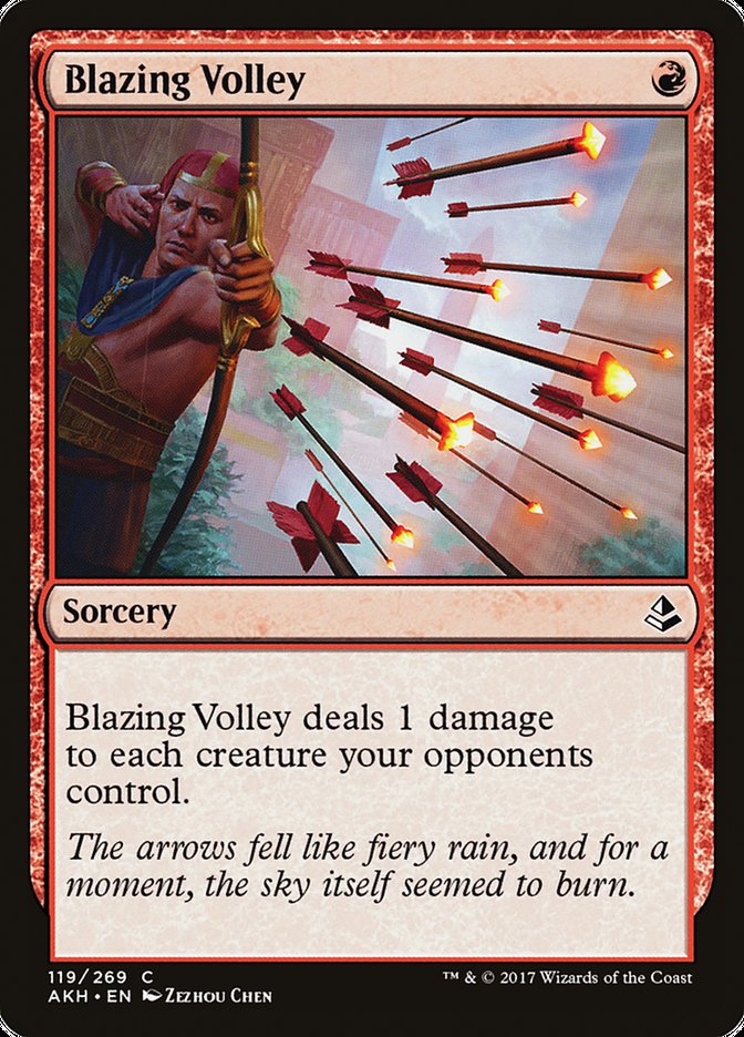 Blazing Volley [Amonkhet] | All Aboard Games