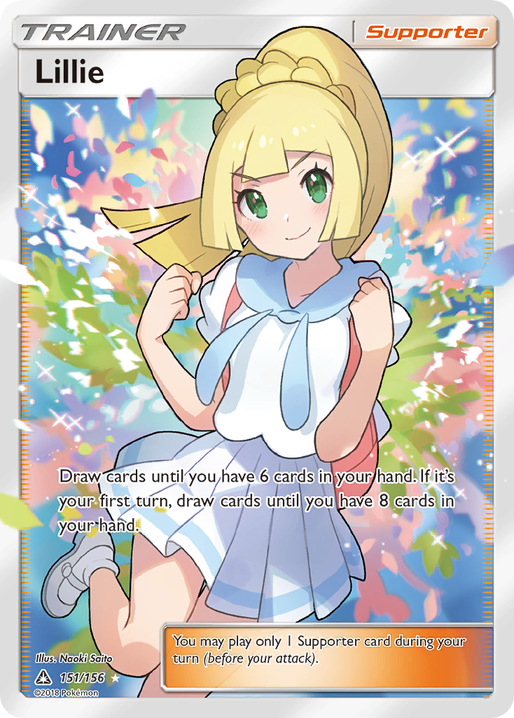 Lillie (151/156) [Sun & Moon: Ultra Prism] | All Aboard Games