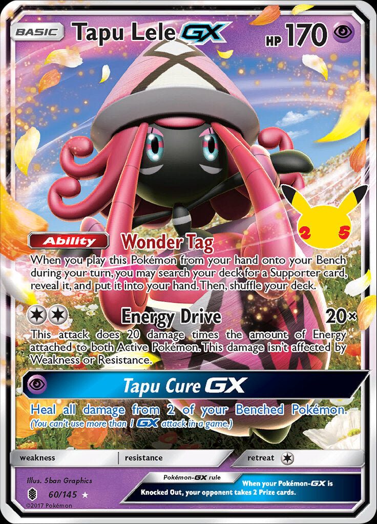 Tapu Lele GX (60/145) [Celebrations: 25th Anniversary - Classic Collection] | All Aboard Games