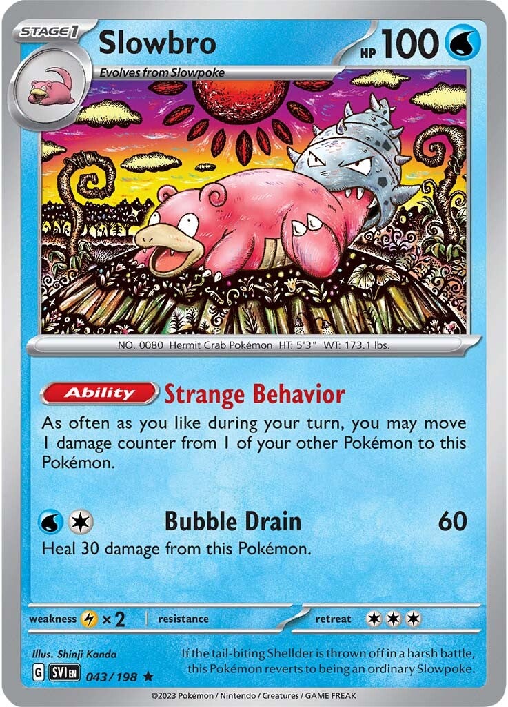 Slowbro (043/198) [Scarlet & Violet: Base Set] | All Aboard Games