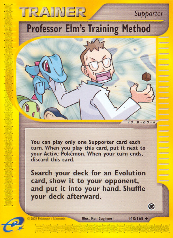 Professor Elm's Training Method (148/165) [Expedition: Base Set] | All Aboard Games