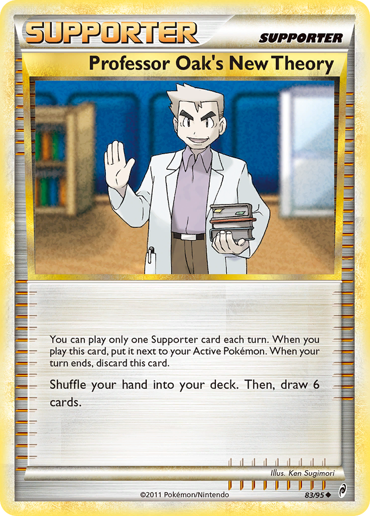 Professor Oak's New Theory (83/95) [HeartGold & SoulSilver: Call of Legends] | All Aboard Games