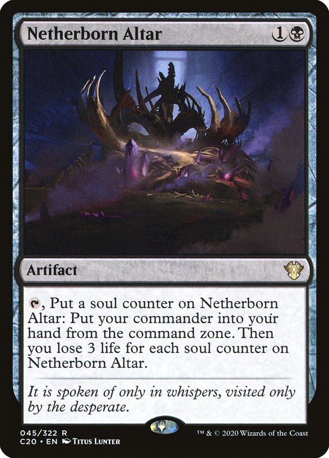 Netherborn Altar [Commander 2020] | All Aboard Games