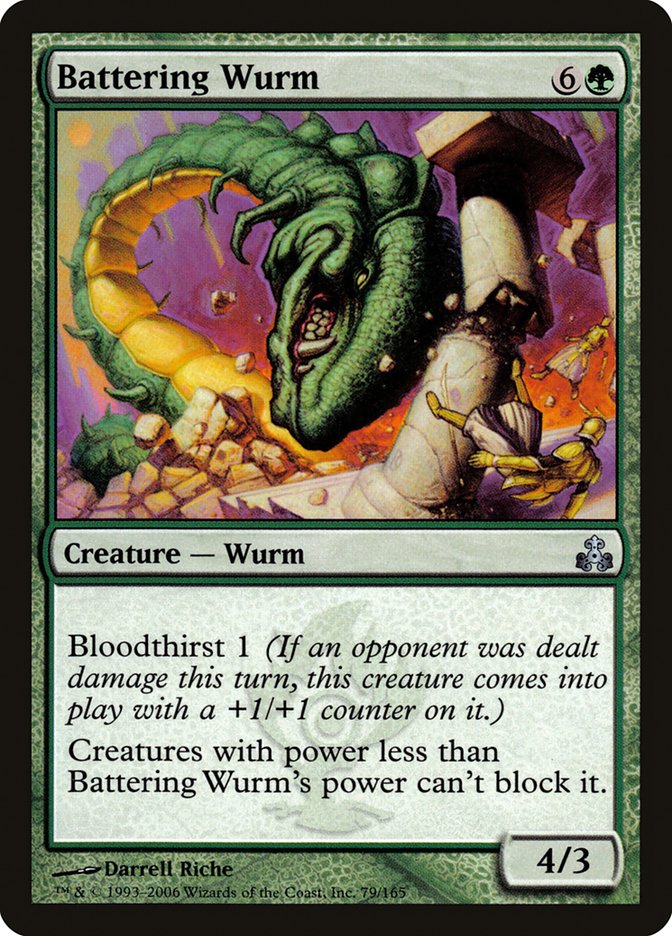 Battering Wurm [Guildpact] | All Aboard Games