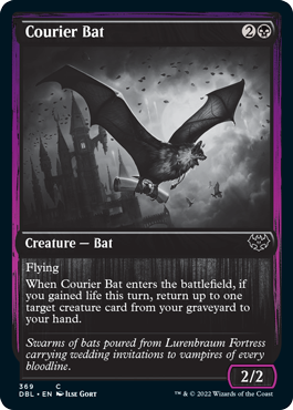 Courier Bat [Innistrad: Double Feature] | All Aboard Games