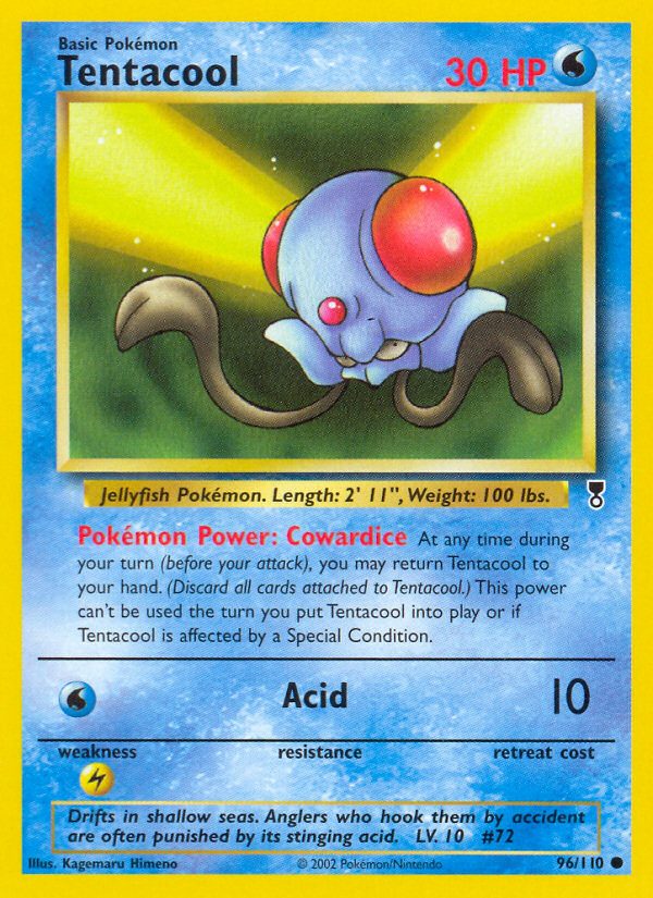 Tentacool (96/110) [Legendary Collection] | All Aboard Games