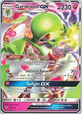 Gardevoir GX (93/147) (Infinite Force - Diego Cassiraga) [World Championships 2017] | All Aboard Games