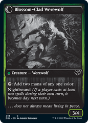 Weaver of Blossoms // Blossom-Clad Werewolf [Innistrad: Double Feature] | All Aboard Games