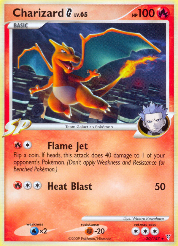 Charizard G (20/147) [Platinum: Supreme Victors] | All Aboard Games