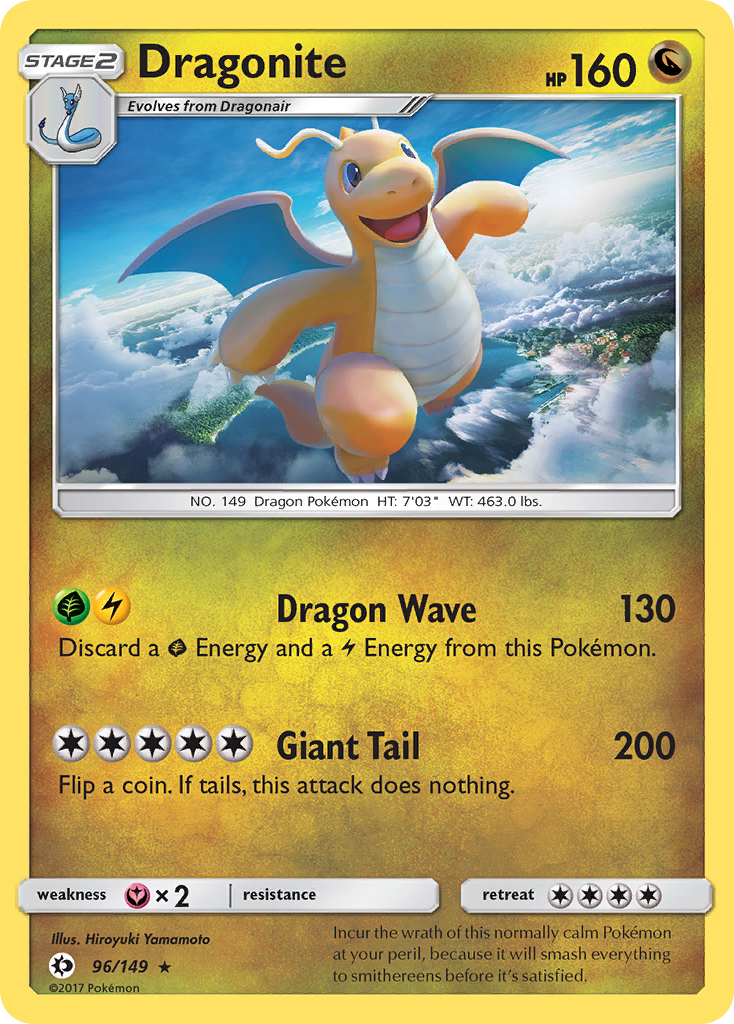 Dragonite (96/149) [Sun & Moon: Base Set] | All Aboard Games