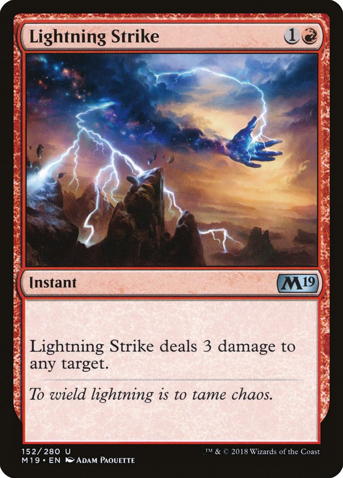 Lightning Strike [Core Set 2019] | All Aboard Games