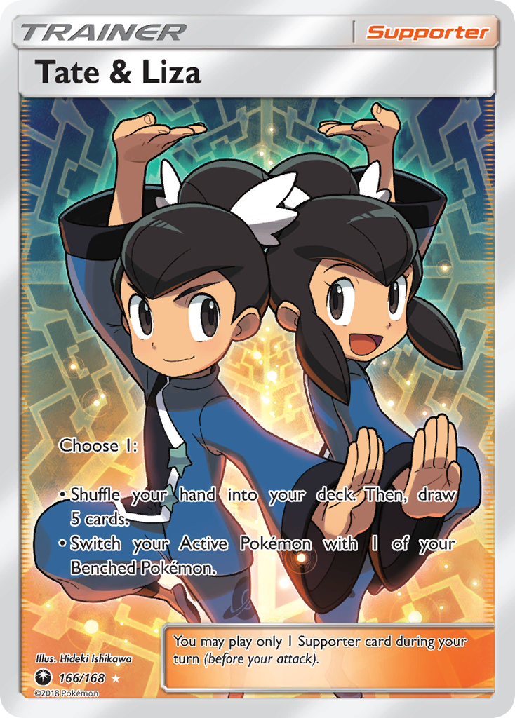 Tate & Liza (166/168) [Sun & Moon: Celestial Storm] | All Aboard Games